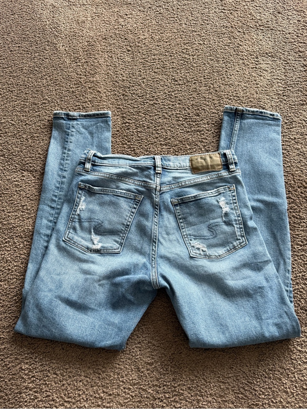 Silver The Mom Jeans